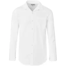Mens Long Sleeve Empire Shirt White Front